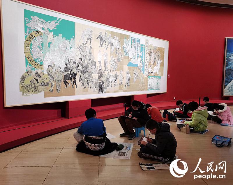 展览现场。鲁婧摄