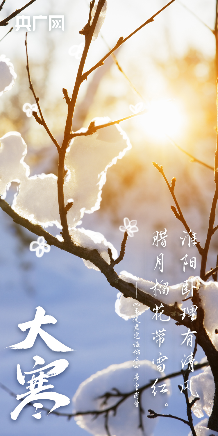 今日大寒丨年味渐浓，春将至