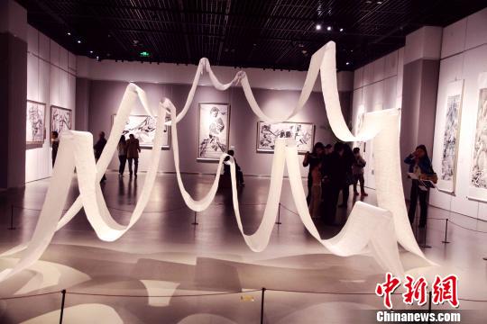 两岸三地160幅现代水墨艺术作品济南展出（组图）