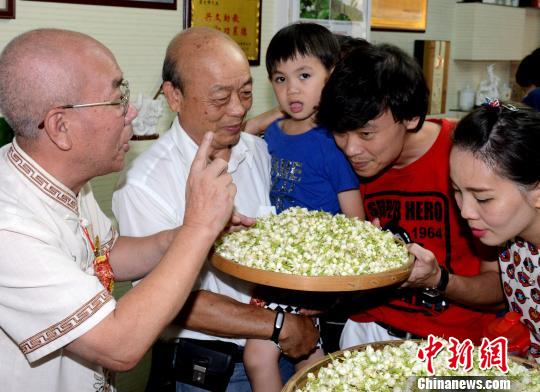 福州茉莉花茶牵系两岸浓浓乡情