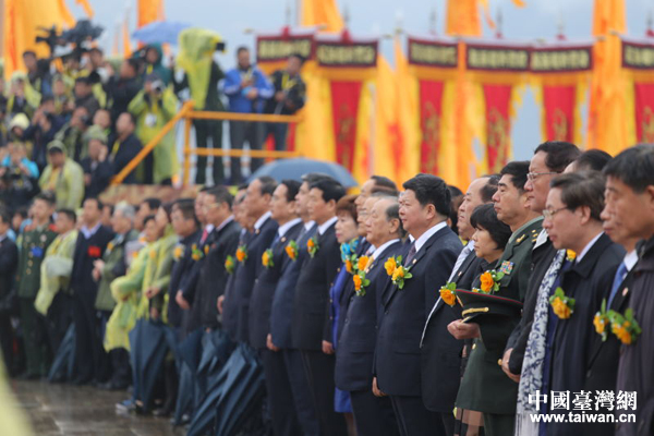 丙申年清明公祭轩辕黄帝典礼在陕西省黄陵县桥山祭祀广场隆重举行