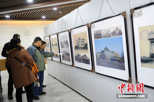 长春展出珍稀历史图片 再现日本侵略实景