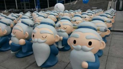 孔子阵有点“蓝胖子”的意思呢