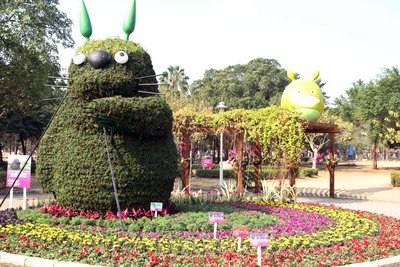 台南百花祭登场 主题造景超吸睛